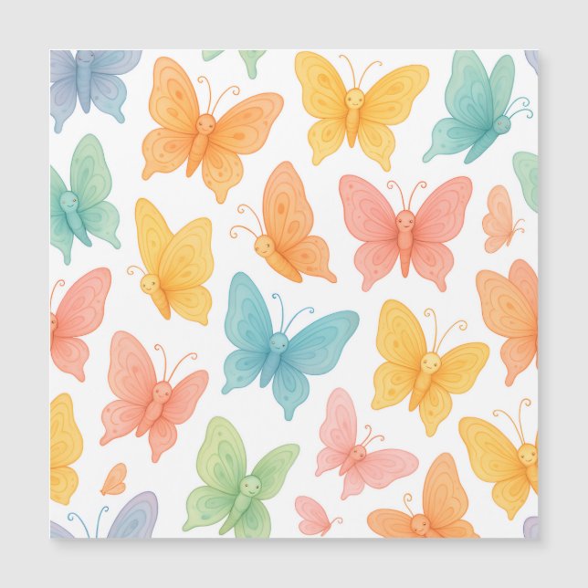 "Whimsical Butterflies" (Front)