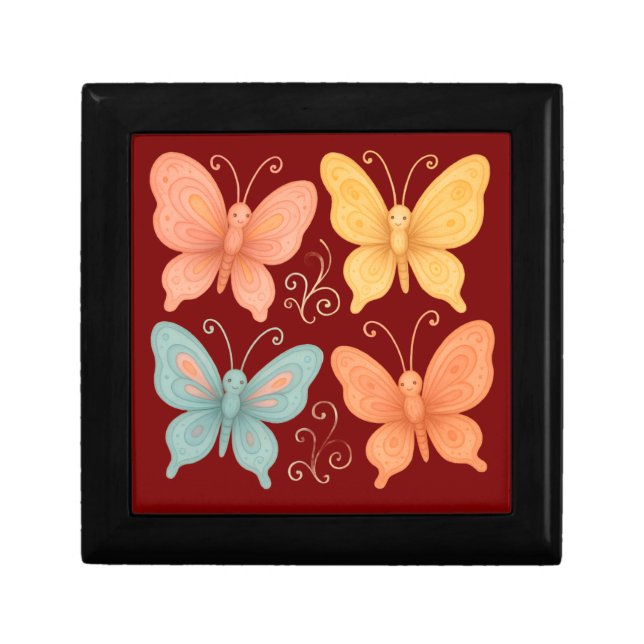 Whimsical Butterflies Gift Box (Front)