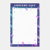 Large Graph Paper Sticky Notes, Zazzle