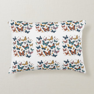 Whimsical Butterflies T-Shirt Accent Pillow