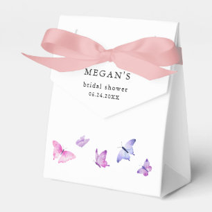 Whimsical Butterfly Bridal Shower Favor Boxes