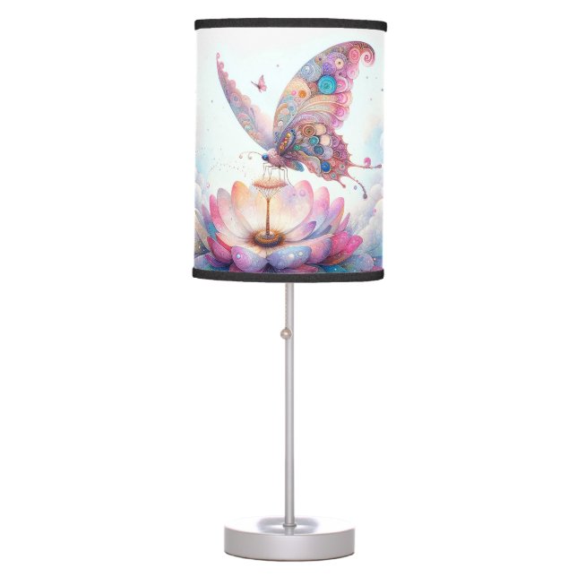Whimsical Butterfly Lamp (Front)