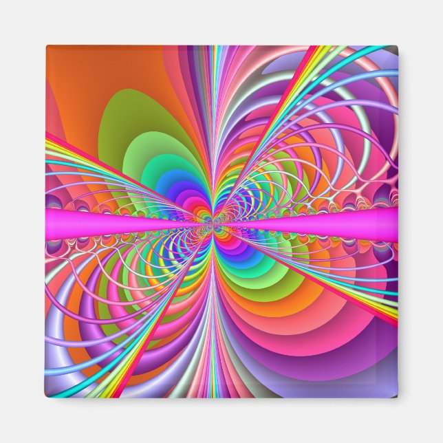 Whimsical Butterfly Magnet (Front)