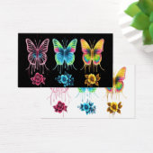 Whimsical Butterfly Symphony: Vibrant Colors (Desk)