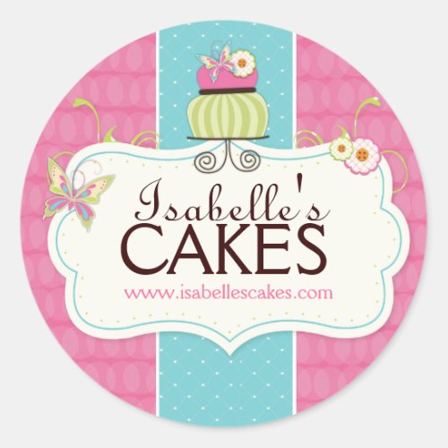 Whimsical Cake Labels