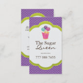 Whimsical Cake Pops Business Cards (Front/Back)