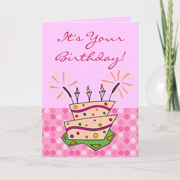Paper Source Cake Sparklers Birthday Card | Bethesda Row
