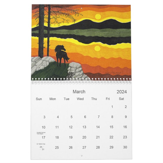 Whimsical Calendar (Mar 2024)