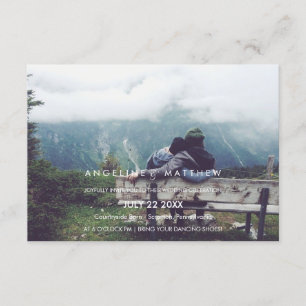 Whimsical Calligraphy   Faded Photo The Wedding Of Invitation