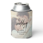 Whimsical Calligraphy | Faded Photo Wedding Favor