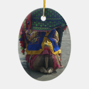 Whimsical Camel Art Print/Graphic Ceramic Ornament