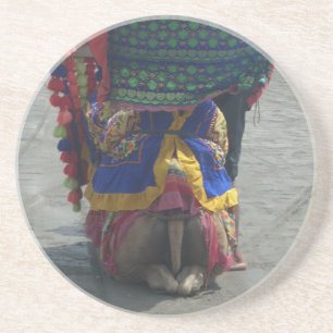 Whimsical Camel Art Print/Graphic Coaster