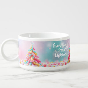Whimsical Candy Tree Bowl