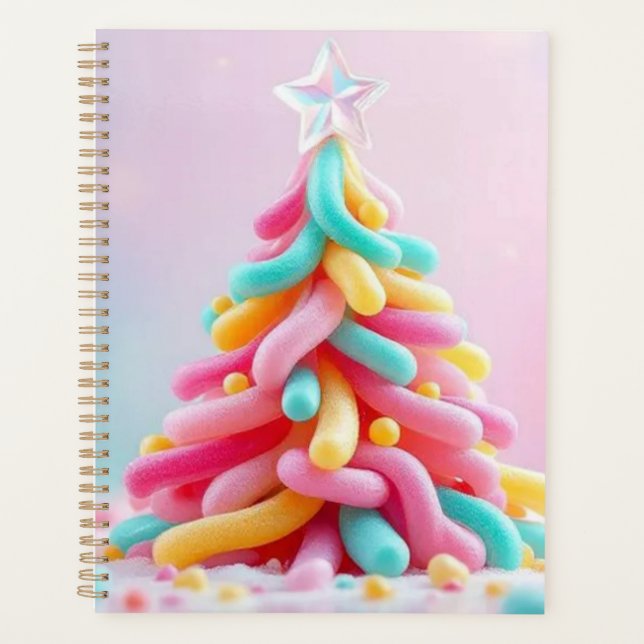Whimsical Candy Tree Planner (Front)