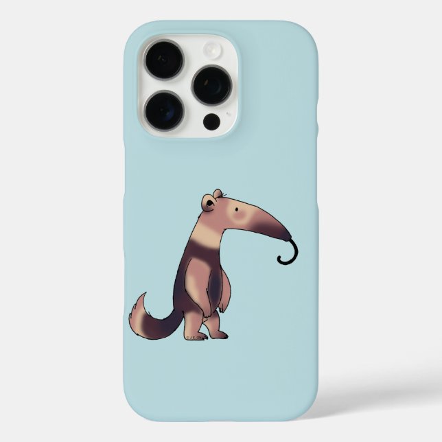 Whimsical Cartoon Anteater Art Case-Mate iPhone Case (Back)