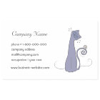 Whimsical Cat Business Card