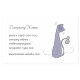 Whimsical Cat Business Card