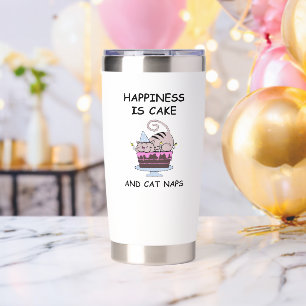 Whimsical Cat Insulated Tumbler