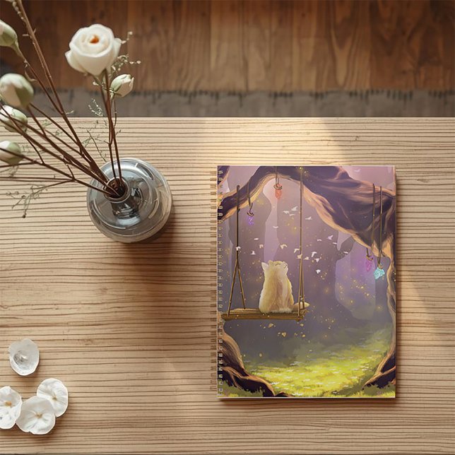 Whimsical Cat on a Swing Planner (Creator Uploaded)