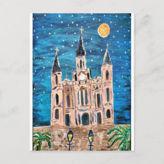 Whimsical Cathedral Postcard
