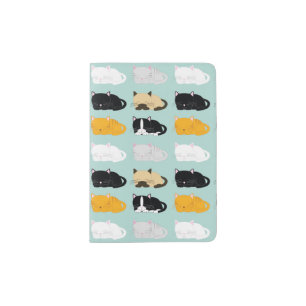 Whimsical Cats Pattern Passport Holder