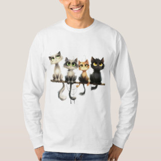 WHIMSICAL CATS T-Shirt