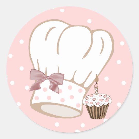 Whimsical Chef's Hat Sticker