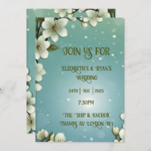 Whimsical Cherry blossom with Sparkles