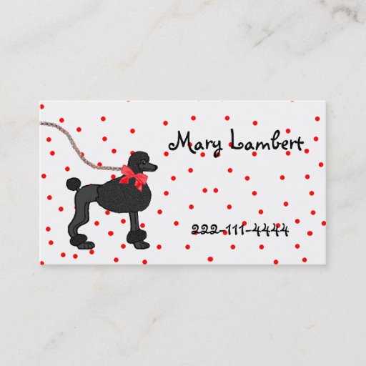 Customizable Whimsical Children's Calling Card Business Card