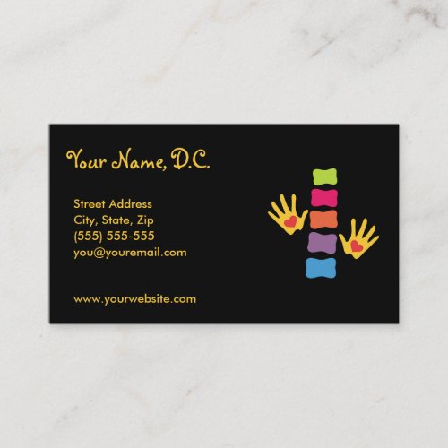Whimsical Chiropractic Appointment Cards