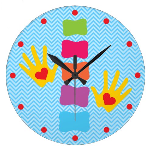 Whimsical Chiropractic Wall Clock