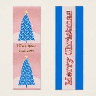 Whimsical Christmas Tree and Snow