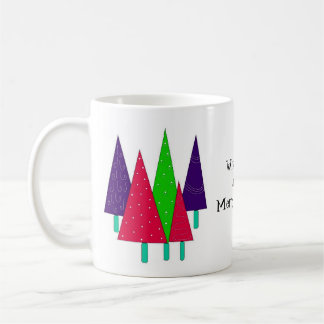 Whimsical Christmas Trees Coffee Mug
