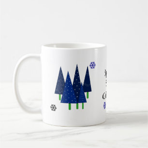 Whimsical Christmas Trees Coffee Mug