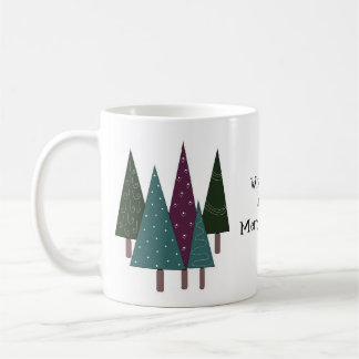 Whimsical Christmas Trees Coffee Mug