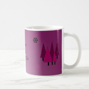 Whimsical Christmas Trees Coffee Mug