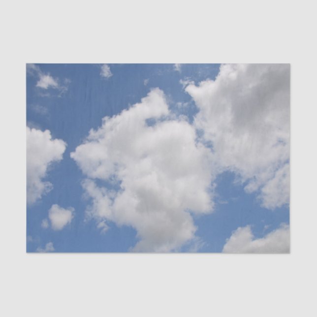 Whimsical Cloud Tissue Paper (Front)