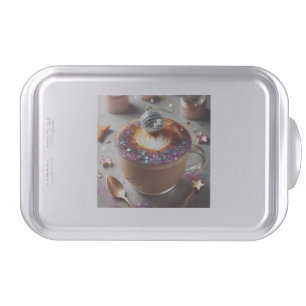 Whimsical Coffee & Disco Ball Cake Pan