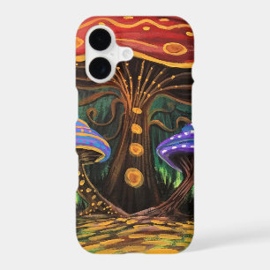 Whimsical Colorful Mushroom Cottagecore Magic iPhone 17 Case