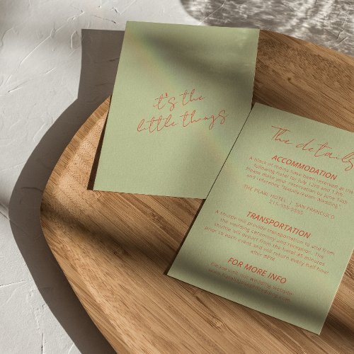 Whimsical colorful Retro Modern Wedding Details
