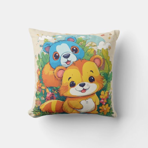 Whimsical Comfort Snuggle Up with Our Adorable C Throw Pillow
