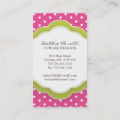 Whimsical Cookie Business Cards (Back)