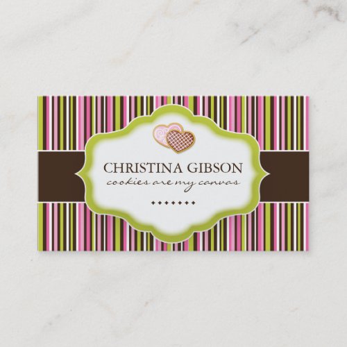Whimsical Cookies &amp; Bakery Business Cards