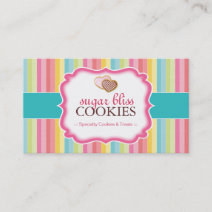 Whimsical Cookies Business Cards