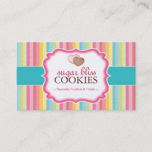 Whimsical Cookies Business Cards