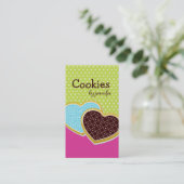 Whimsical Cookies Business Cards (Standing Front)