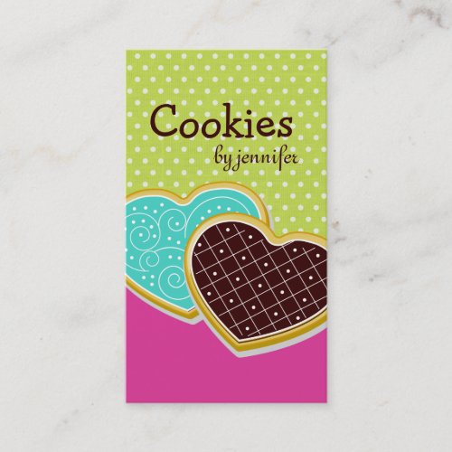 Whimsical Cookies Business Cards