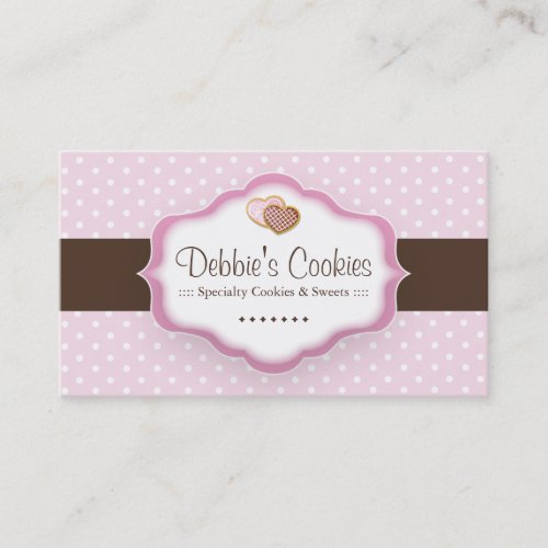 Whimsical Cookies Business Cards