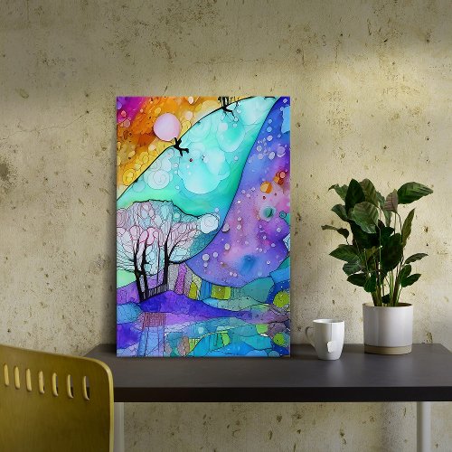 Whimsical Countryside Canvas Print