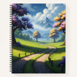 Whimsical Countryside Notebook